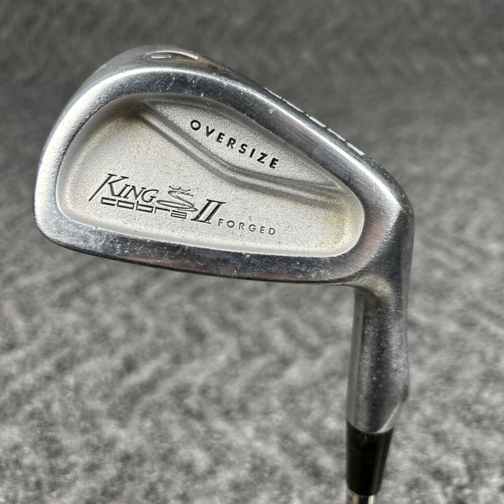 King Cobra II Forged 6 Iron Stiff Flex Steel Hump Shaft Right Hand 37.5”
